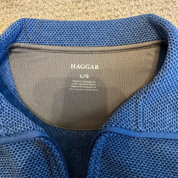 Men’s Haggar 1/4 Zip Pullover (large) - Picture 5 of 6